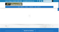 Desktop Screenshot of jetmaterials.com